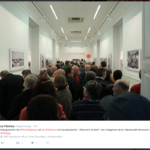 Inauguración de la exposición Atención al tren. La Térmica. Málaga (España). 10-11-2016
