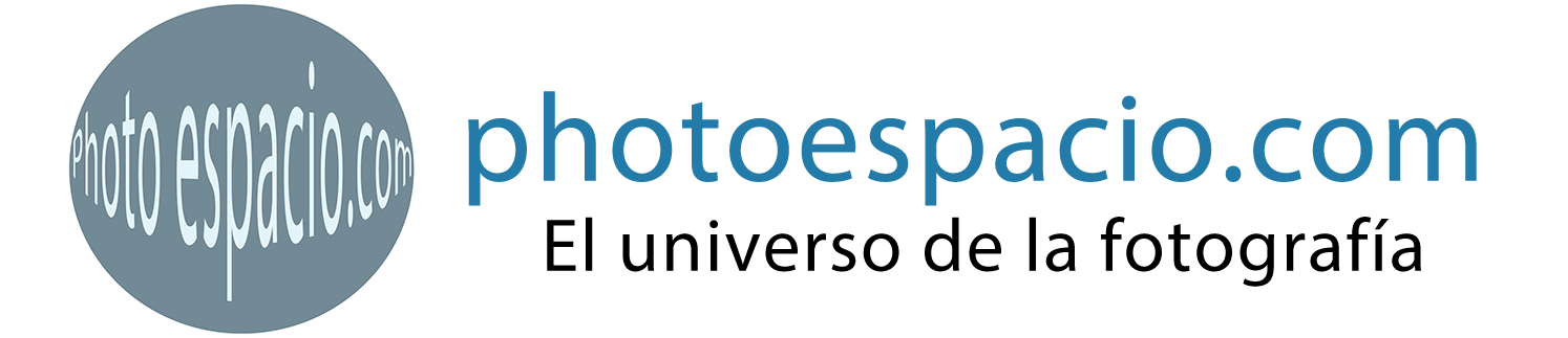 Logotipo y leyenda de Photoespacio.com